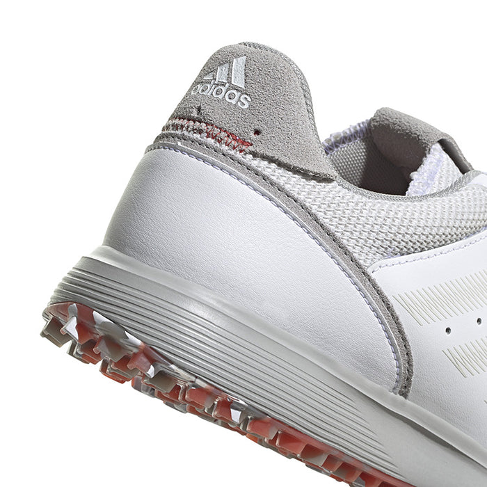 adidas S2G SL Golf Shoes - White/Grey