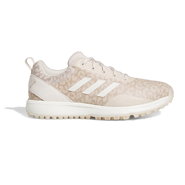 adidas S2G SL Ladies Golf Shoes - Wonder Quartz/Chalk White /Wonder Taupe