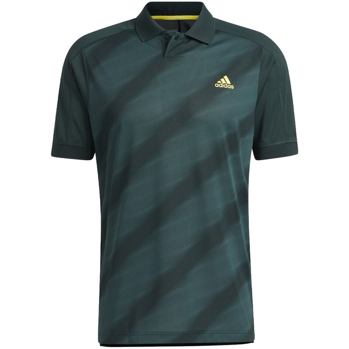 adidas Statement Print Golf Polo Shirt - Green