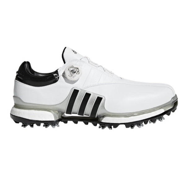 adidas Tour 360 EQT Boa Mens Golf Shoes - White/Black