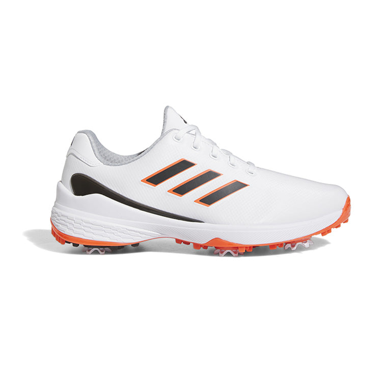 adidas ZG23 Golf Shoes - White/Black/Orange
