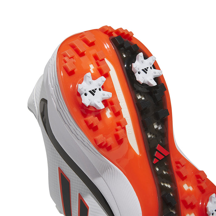 adidas ZG23 Golf Shoes - White/Black/Orange