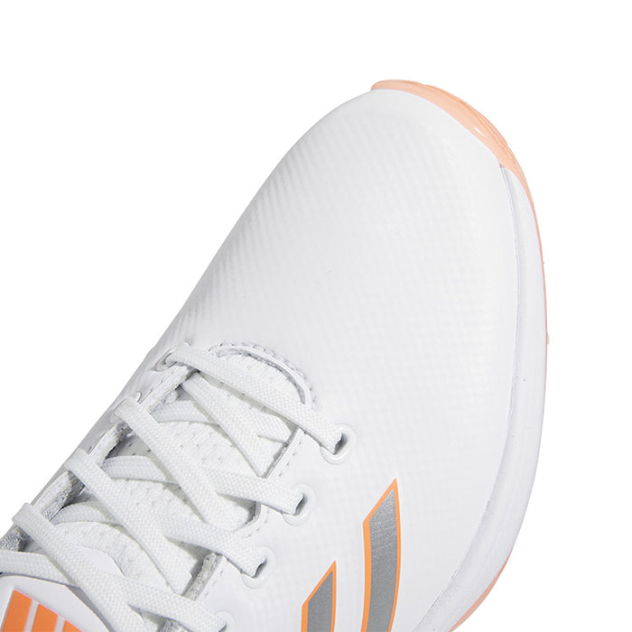 adidas ZG23 Lightstrike Ladies Golf Shoes - White/Silver/Coral