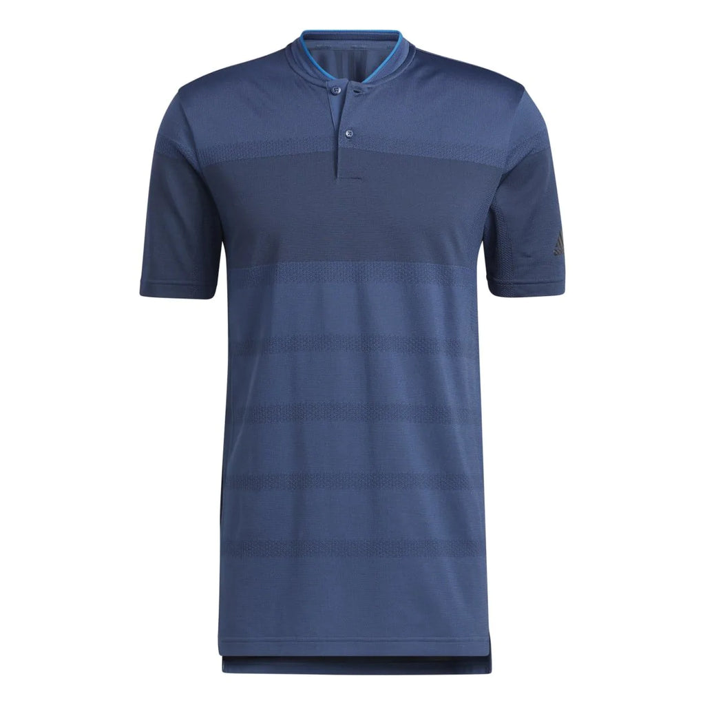 adidas Statement Seamless Golf Polo Shirt - Night Marine / Night Navy