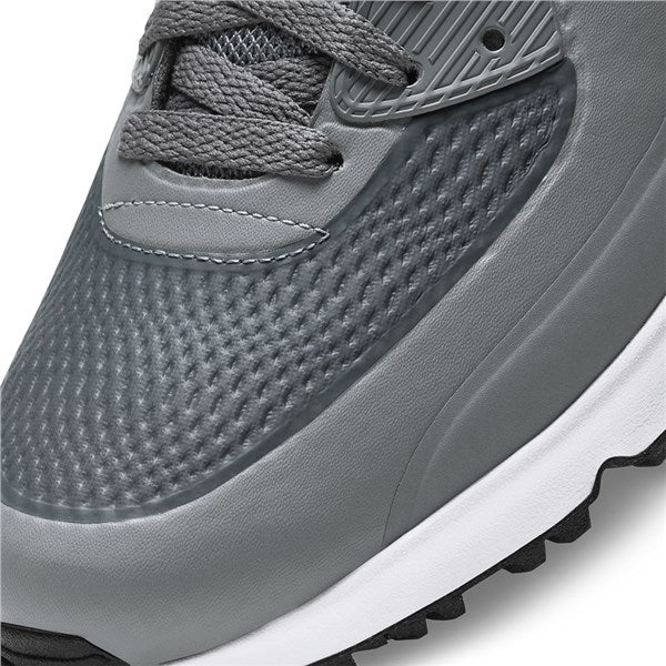 Nike Air Max 90 G Spikeless Golf Shoes - Grey/Black/White