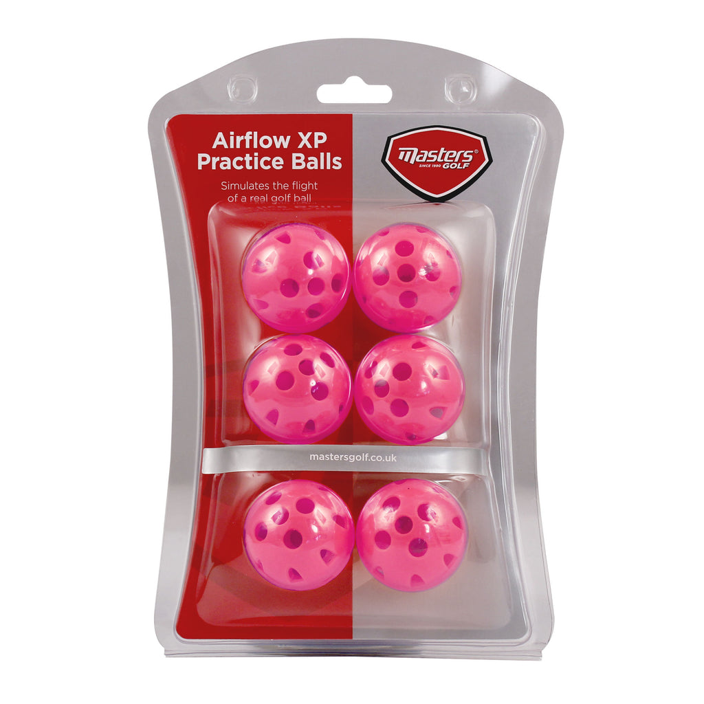 Masters Airflow XP Practice Golf Balls - Pink