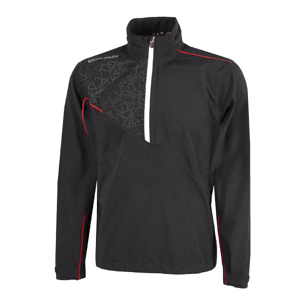 Galvin Green Alex Waterproof Golf Jacket - Black/Red