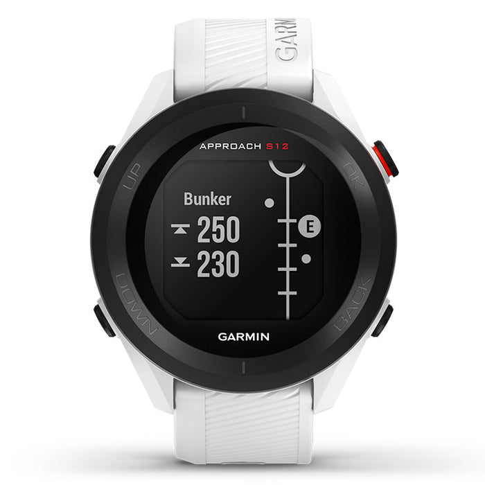 Garmin Approach S12 GPS Golf Watch - White