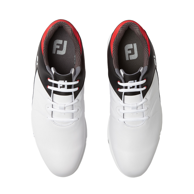 Footjoy Arc XT Golf Shoes White Black Red Andrew Morris Golf