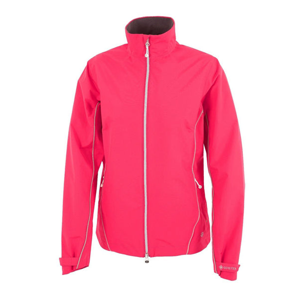 Galvin Green Arissa Ladies Waterproof Golf Jacket - Azalea/Silver