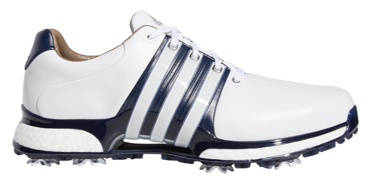 Adidas Tour 360 XT - White/Navy Golf Shoes - Right