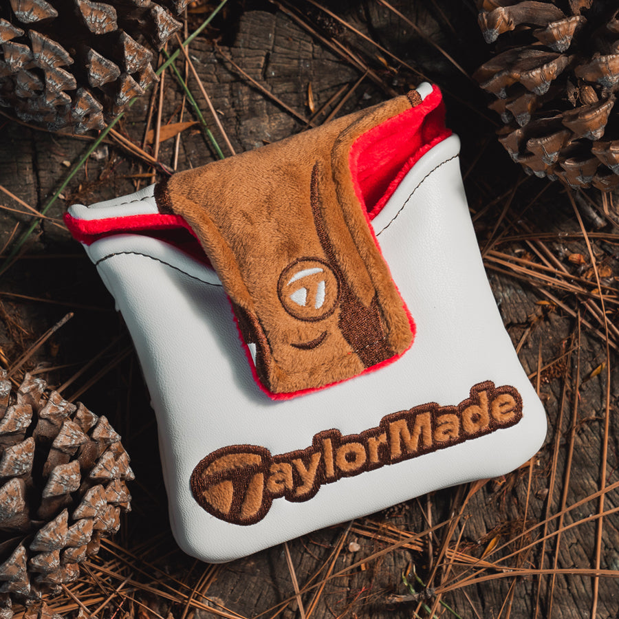 Taylormade 'Does A Bear Hit In The Woods?' Mallet Putter Headcover L Andrew Morris Golf