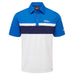 Oscar Jacobson Boston Golf T-Shirt - White/Royal