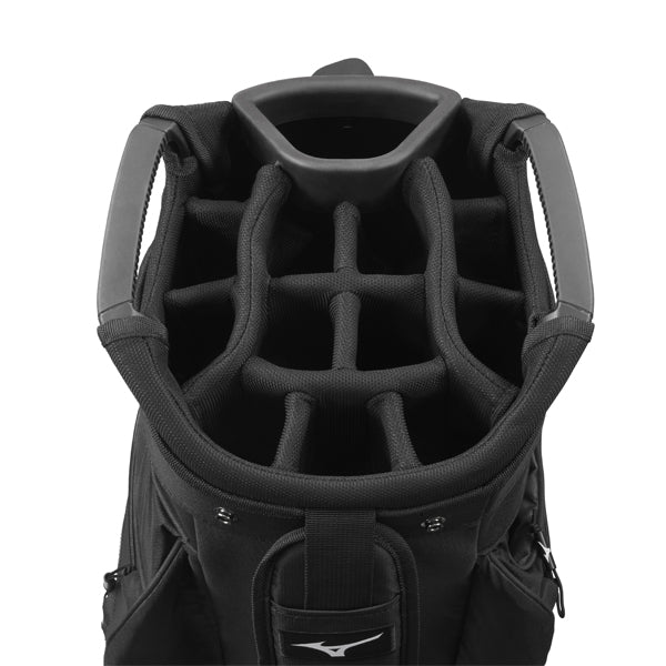 Mizuno BR-D4 Golf Cart Bag - Black/Black