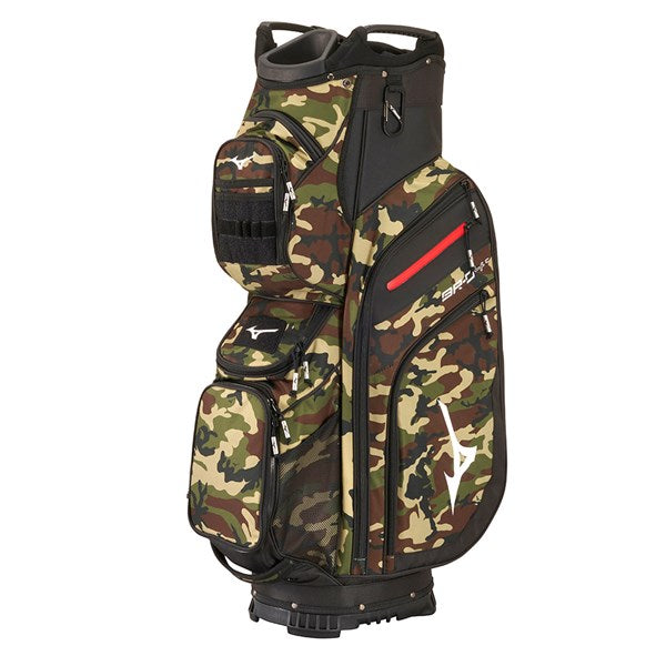 Mizuno BR-D4 Golf Cart Bag - Camo/Black