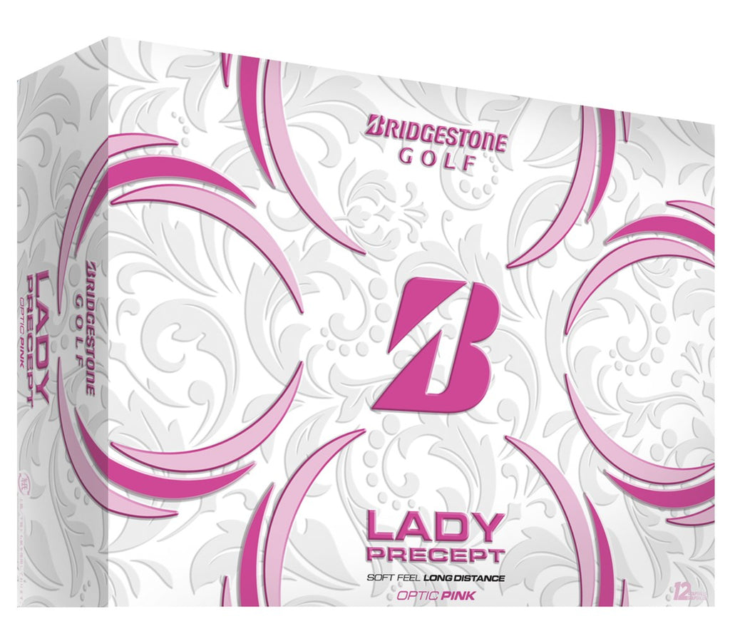 Bridgestone Lady Precept Golf Balls - Pink