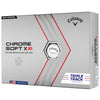 Callaway Chrome Soft X LS Triple Track 2022 Golf Balls - White