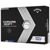 Callaway Chrome Soft X 2022 Triple Track Golf Balls - White