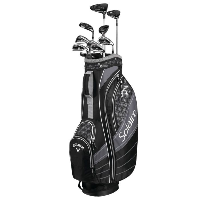 Callaway Solaire Ladies 11-Piece Golf Package Set - Black