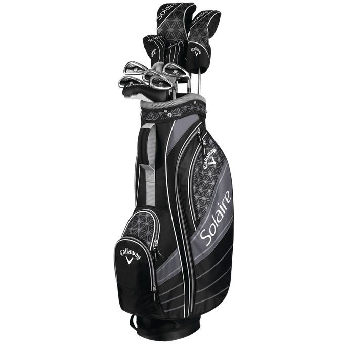 Callaway Solaire Ladies 11-Piece Golf Package Set - Black