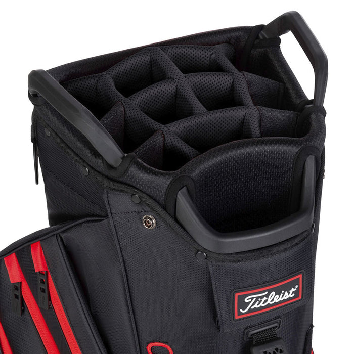 Titleist Cart 14 Lightweight Golf Cart Bag - Black/Grey/Blue