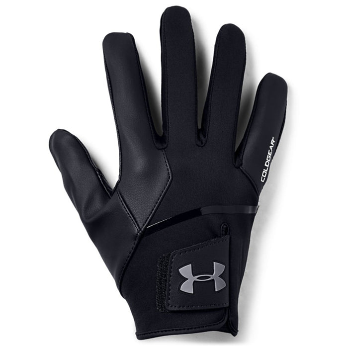 Under Armour Coldgear Thermal Mens Golf Glove - Black (Pair)