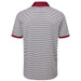 Oscar Jacobson Chester Golf T-Shirt - White/Red