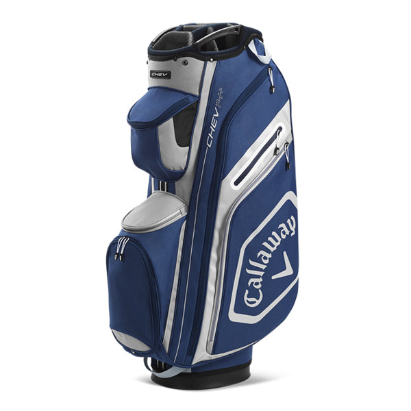 Callaway Chev 14+ Golf Cart Bag - Navy/Silver