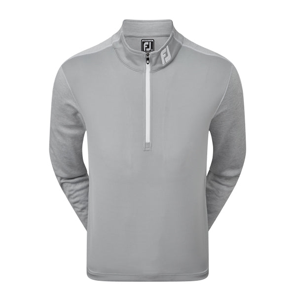 Footjoy Chillout Mens Golf Pullover - Heather Grey