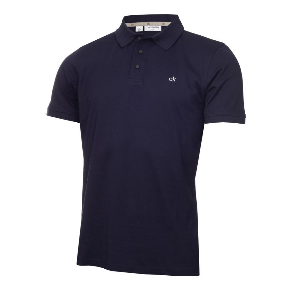 Calvin Klein Planet Polo Golf Shirt - Navy