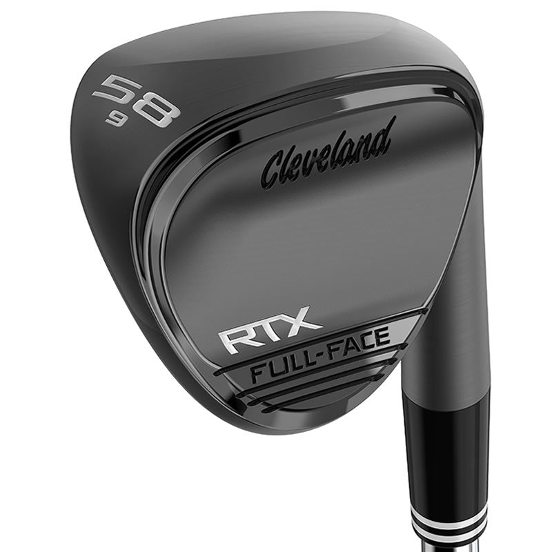 svale Installation med uret Cleveland RTX Zip Core Full Face Golf Wedge - Black Satin - Andrew Morris  Golf