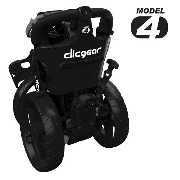 Clicgear 4.0 Push Golf Trolley - Black