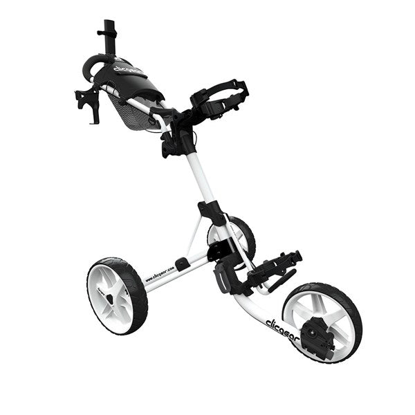 Clicgear 4.0 Push Golf Trolley - White