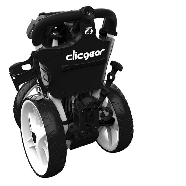 Clicgear 4.0 Push Golf Trolley - White