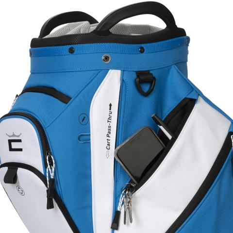 COBRA Ultralight Pro Cart Golf Bag - Electric Blue / White