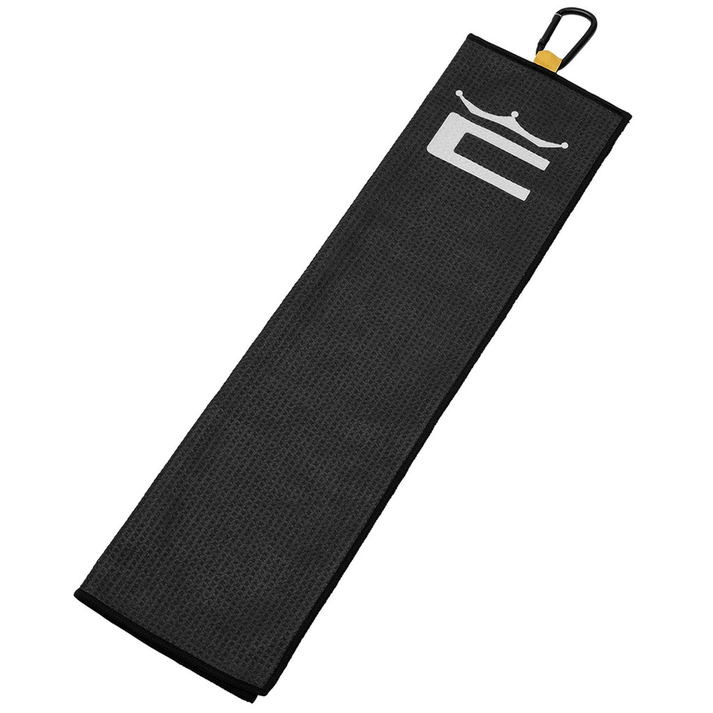 Cobra Tri-Fold Golf Towel - Black
