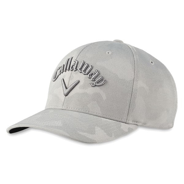 Callaway Snapback Adjustable Golf Cap - Grey Camo