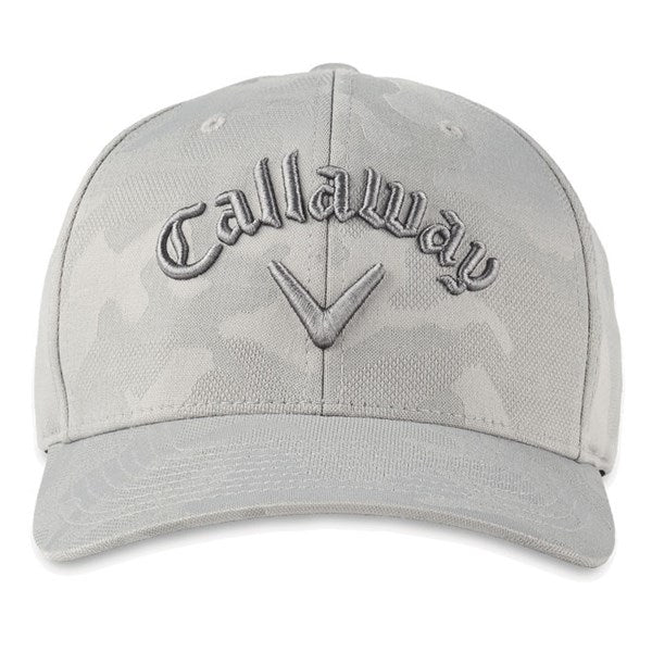 Callaway Snapback Adjustable Golf Cap - Grey Camo