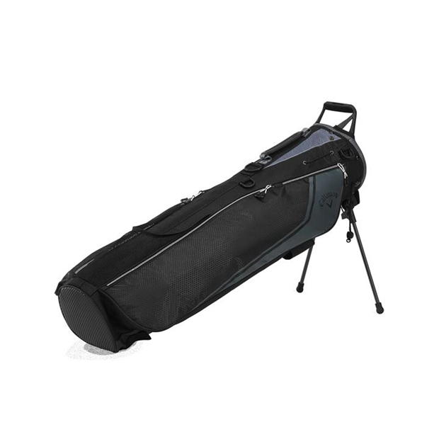 Callaway Carry+ Double Strap Golf Pencil Bag - Black/Charcoal