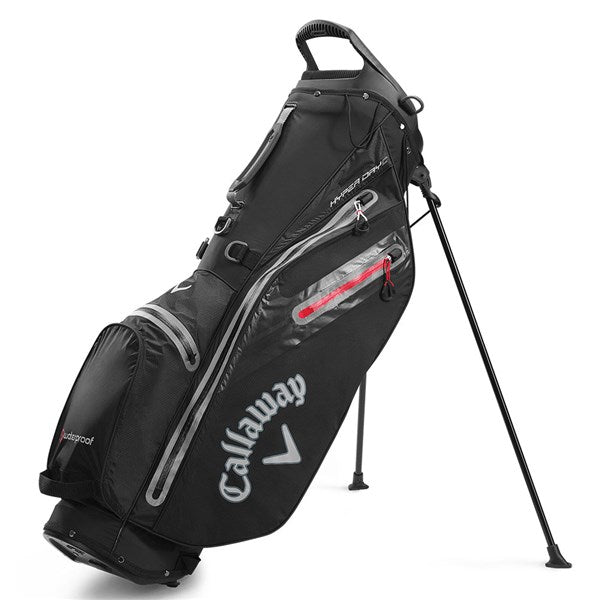 Callaway Hyper Dry C Golf Stand Bag - Black/Red