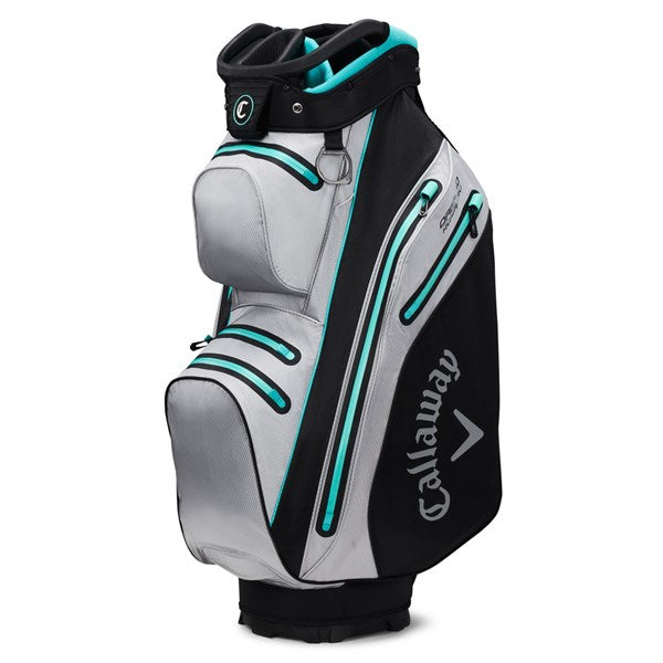 Callaway Org 14 Hyperdry Golf Cart Bag - Silver/Black/Green