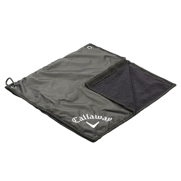 Callaway Rain Hood Golf Towel - Black