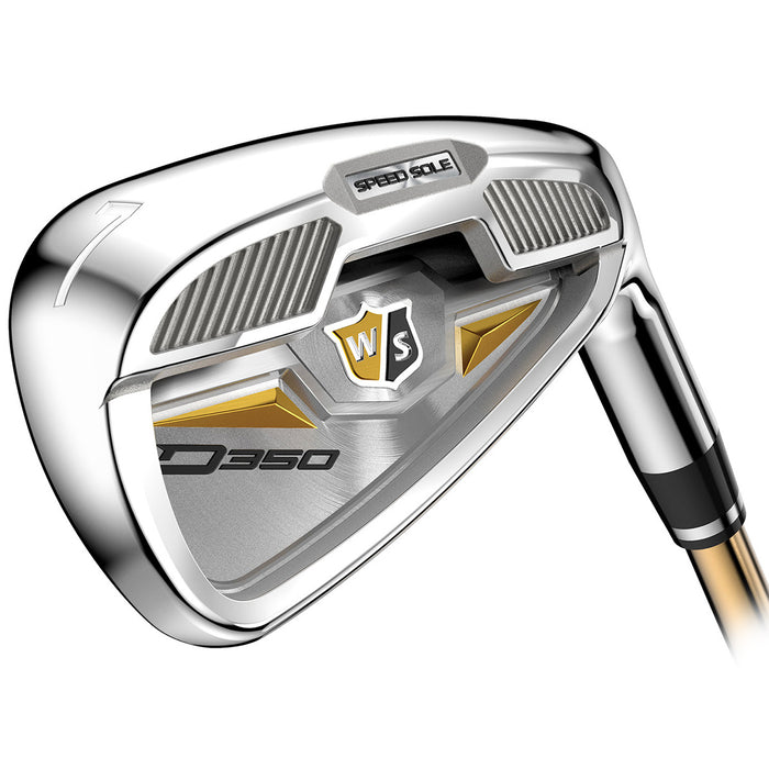 Wilson D350 Combo Ladies Golf Irons - Graphite