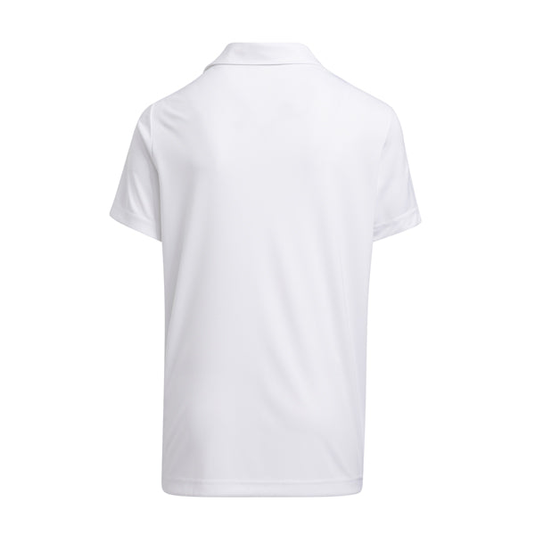 adidas Digicamo Junior Golf Polo Shirt - White