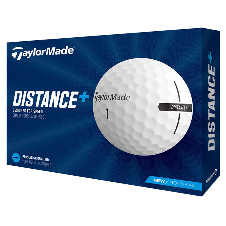 Taylormade Distance+ Golf Balls - White