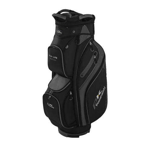 Powakaddy DLX-Lite Golf Cart Bag - Black/Titanium/Silver