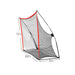 Golf Driving Practice Net - Red/Black dimensions