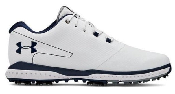 Under Armour Fade RST 2 Golf Shoes - White/Navy Right