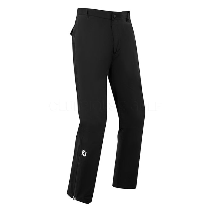 Footjoy Hydrolite V2 Waterproof Golf Rain Trousers - Black