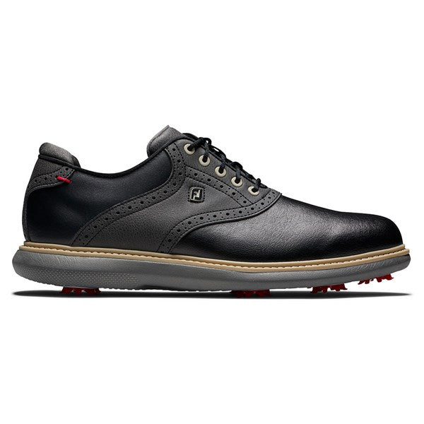 Footjoy Traditions Mens Golf Shoes - Black